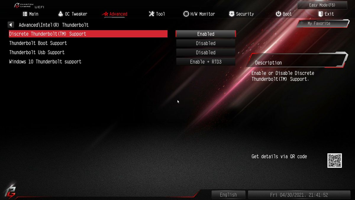 ASRock Z590 Phantom Gaming-ITX/TB4