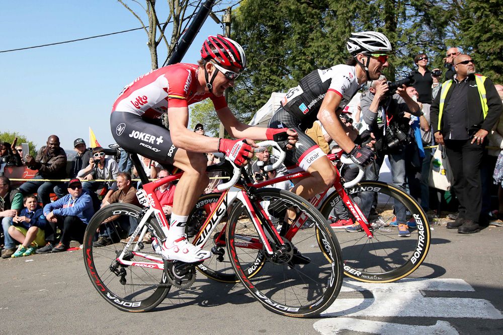 Tim Wellens and Fabio Felline.