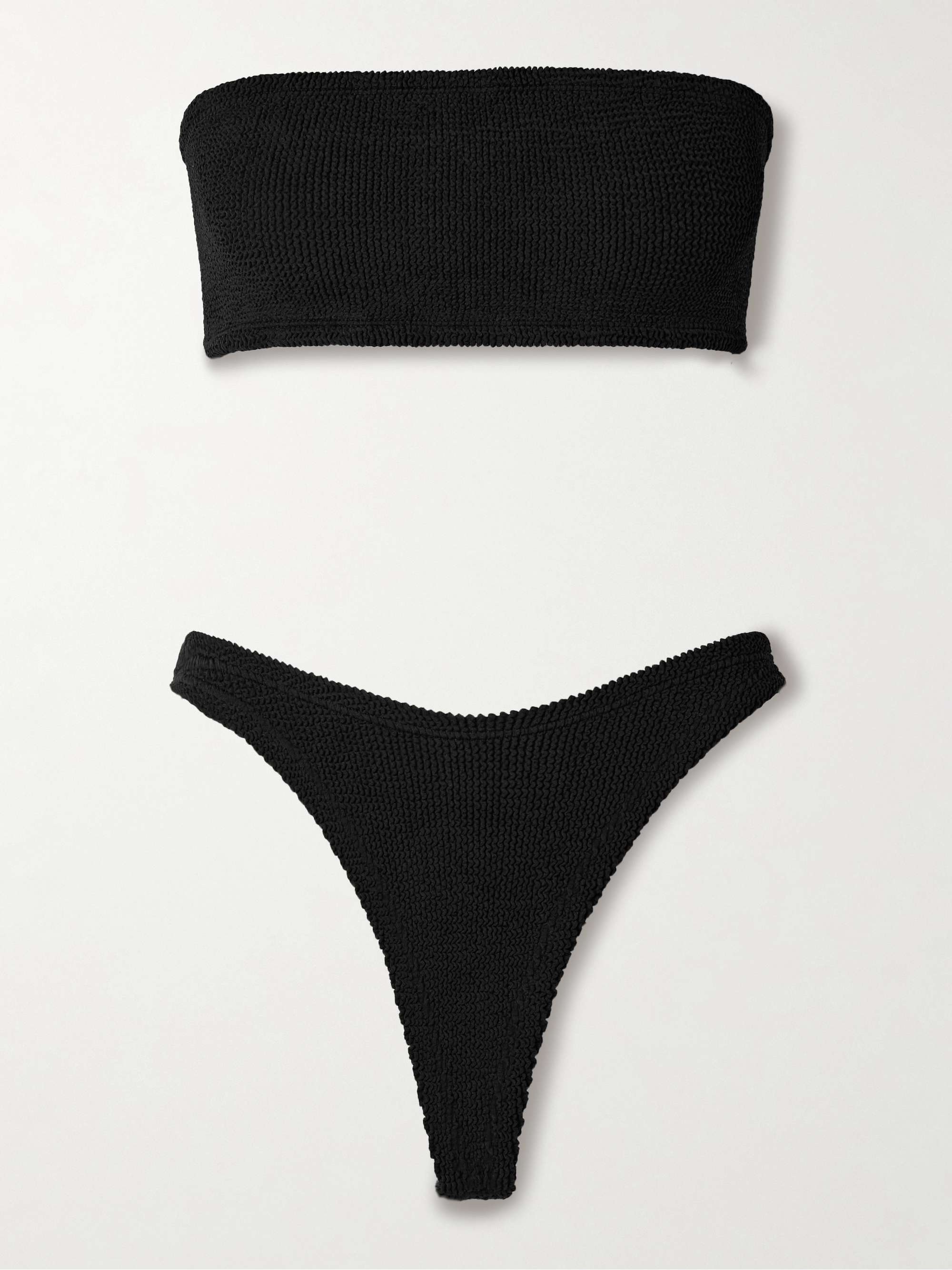 Shay Seersucker Bandeau Bikini