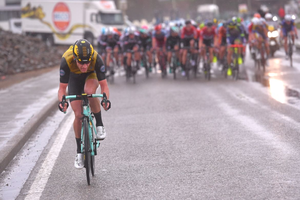 Jos van Emden (LottoNl-Jumbo) on the attack