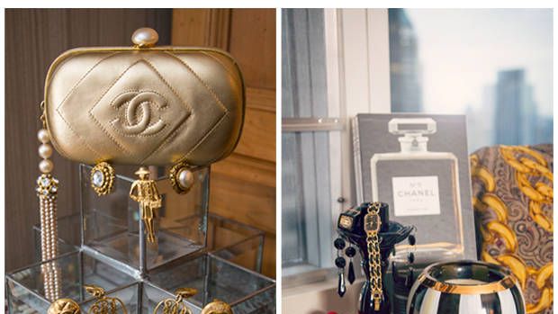 Chanel shoe box and shopping bag with ribbon for Sale in Los