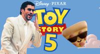 Toy Story 5 Pizza with Sunglasses beside Pizza Steve from Uncle Grandpa