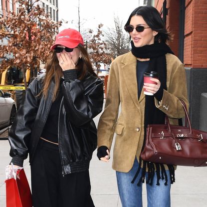 Hailey Bieber and Kendall Jenner