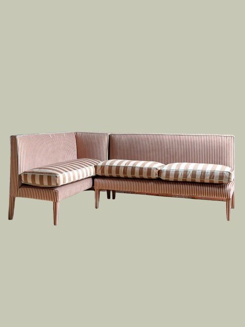 Handcrafted Georgie Corner Banquette