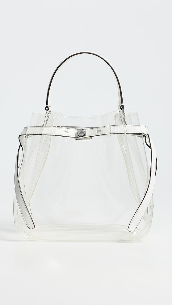 Romy Jelly Bucket Bag - Clear