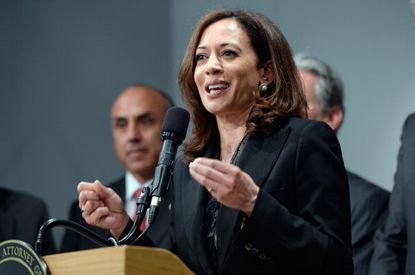 California Attorney General Kamala Harris.