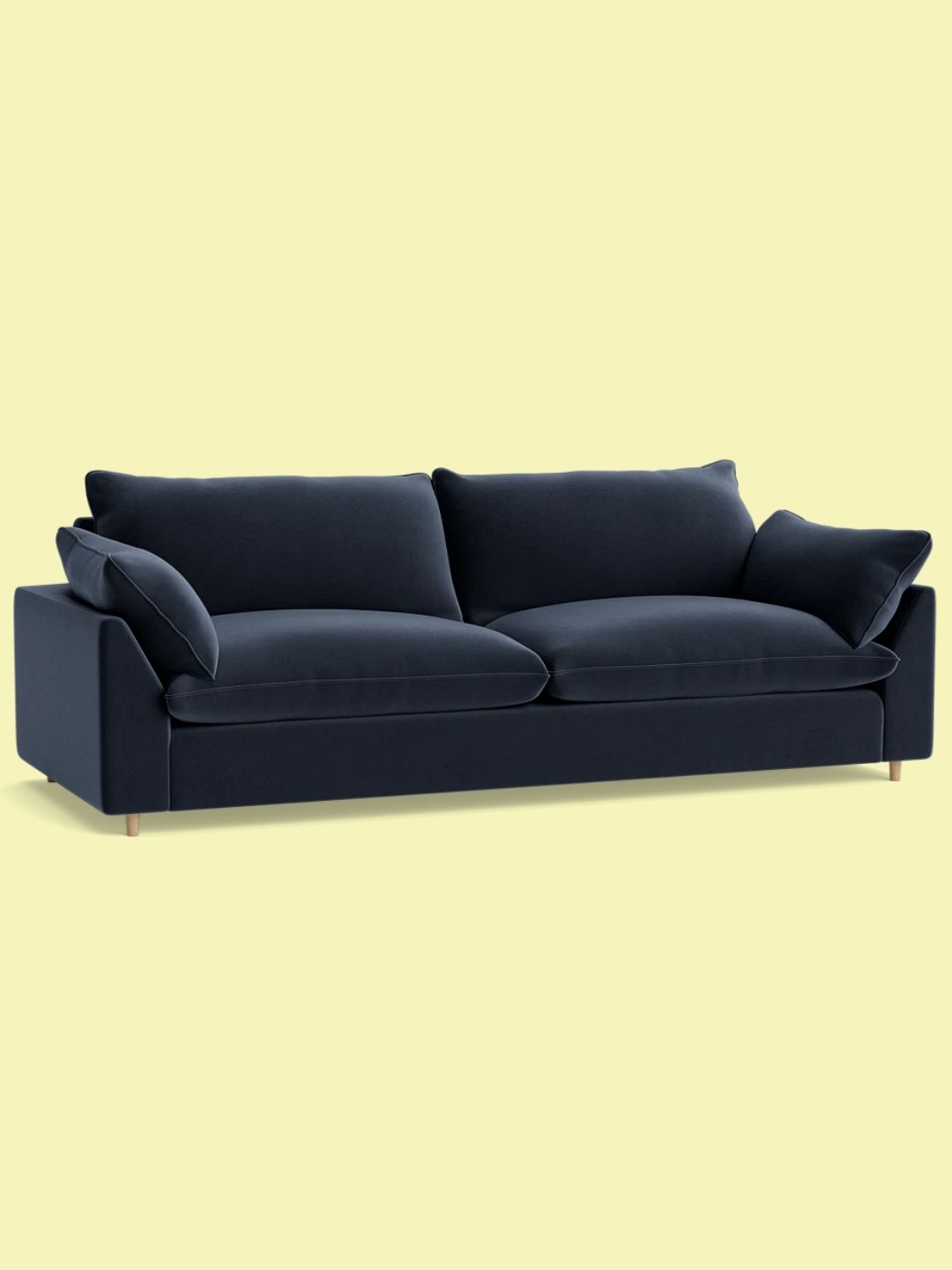 Loaf, Slow Riser Sofa Bed in Milkyway Blue