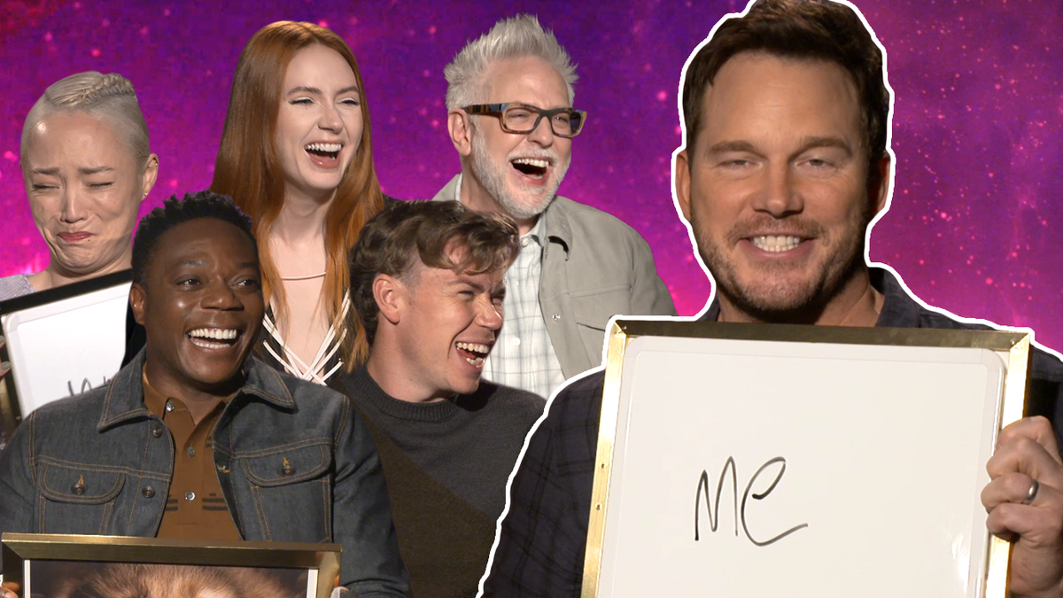 James Gunn and the &quot;Guardians of the Galaxy Vol. 3&quot; cast in an interview with CinemaBlend.