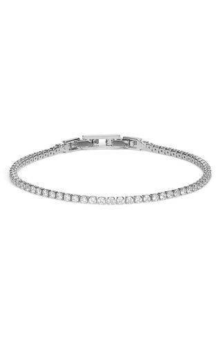 2mm Cubic Zirconia Tennis Bracelet