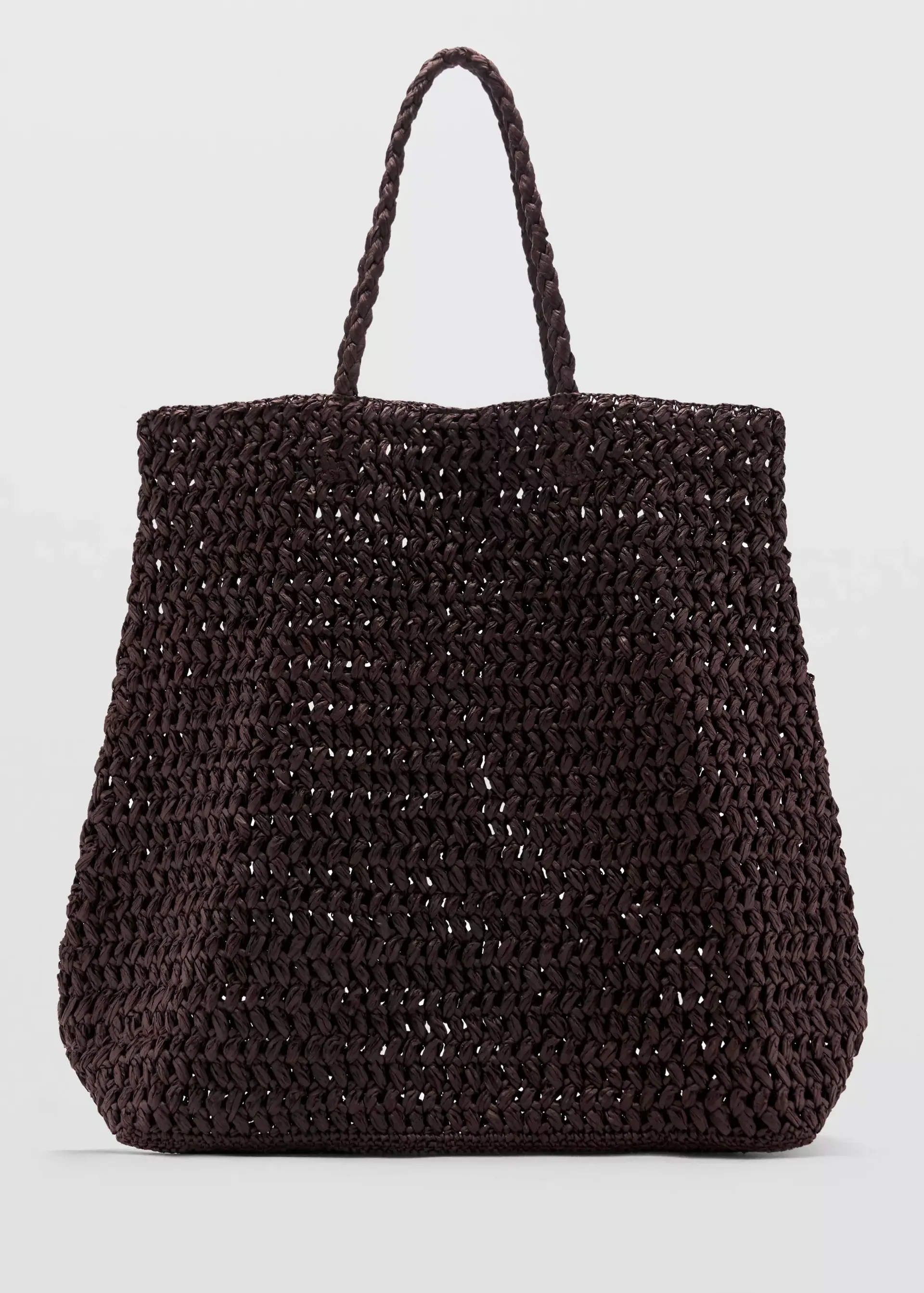 Natural Fibre Maxi Bag - Women | Mango Usa