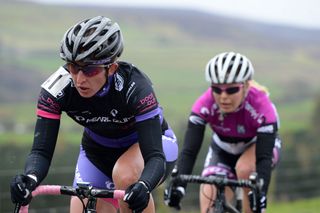 Nicola Juniper and Alexie Shaw, women's Tour of the Reservoir stage one