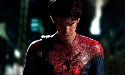 Andrew Garfield will star in the upcoming "Spider-Man 3D" -- the "reboot of an adaptation of a comic book," says Mark Harris at GQ.