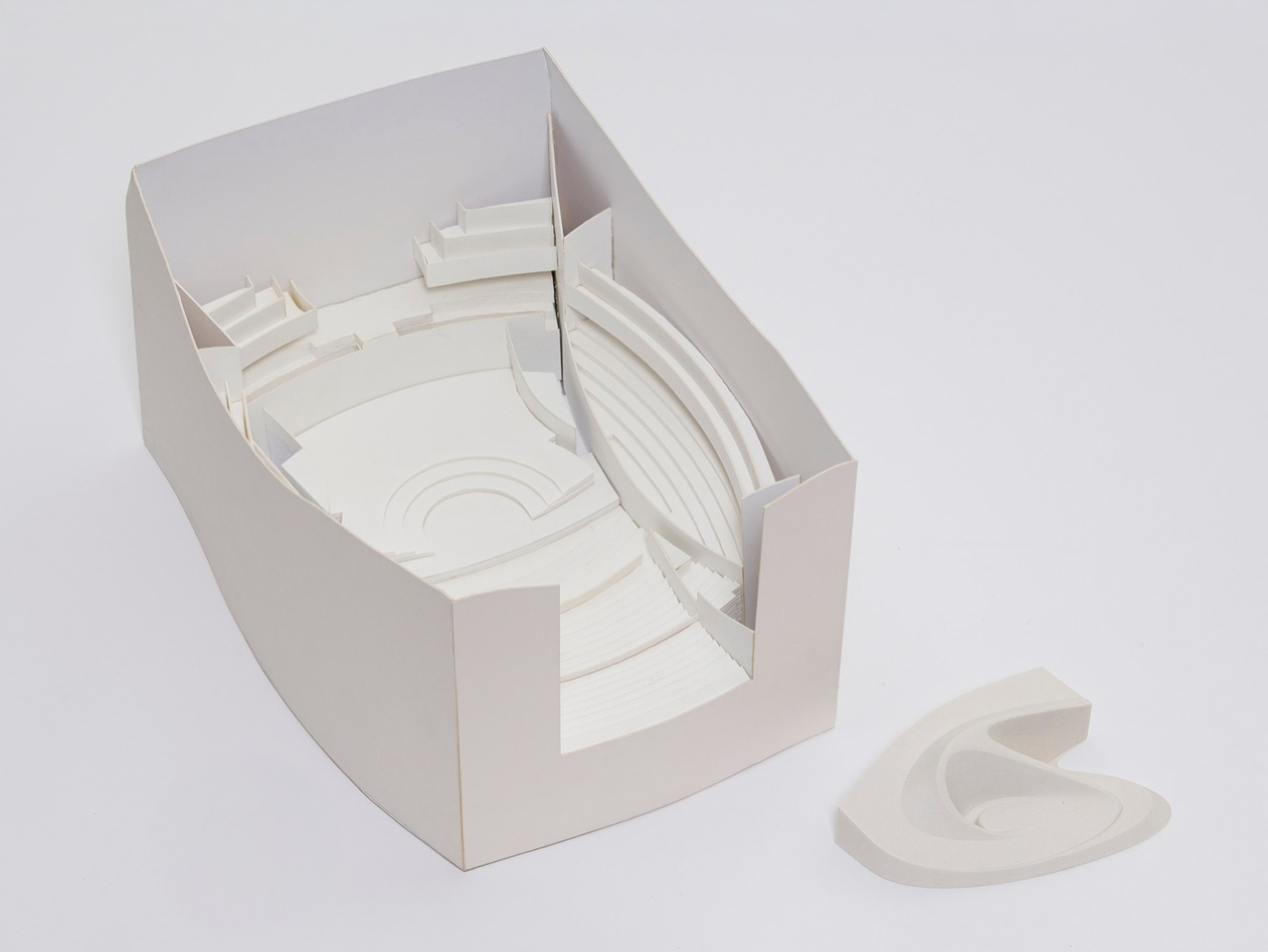 Zaha Hadid Architects, Cos&amp;igrave; Fan Tutte, Model, Los Angeles, USA, 2014 &amp;copy; Zaha Hadid Foundation