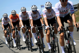 Fisher-Black riding in support of super talent Del Toro at last season's Tour Down Under