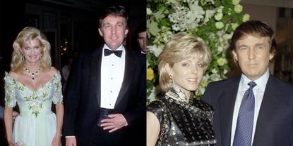 Donald Trump with Marla Maples