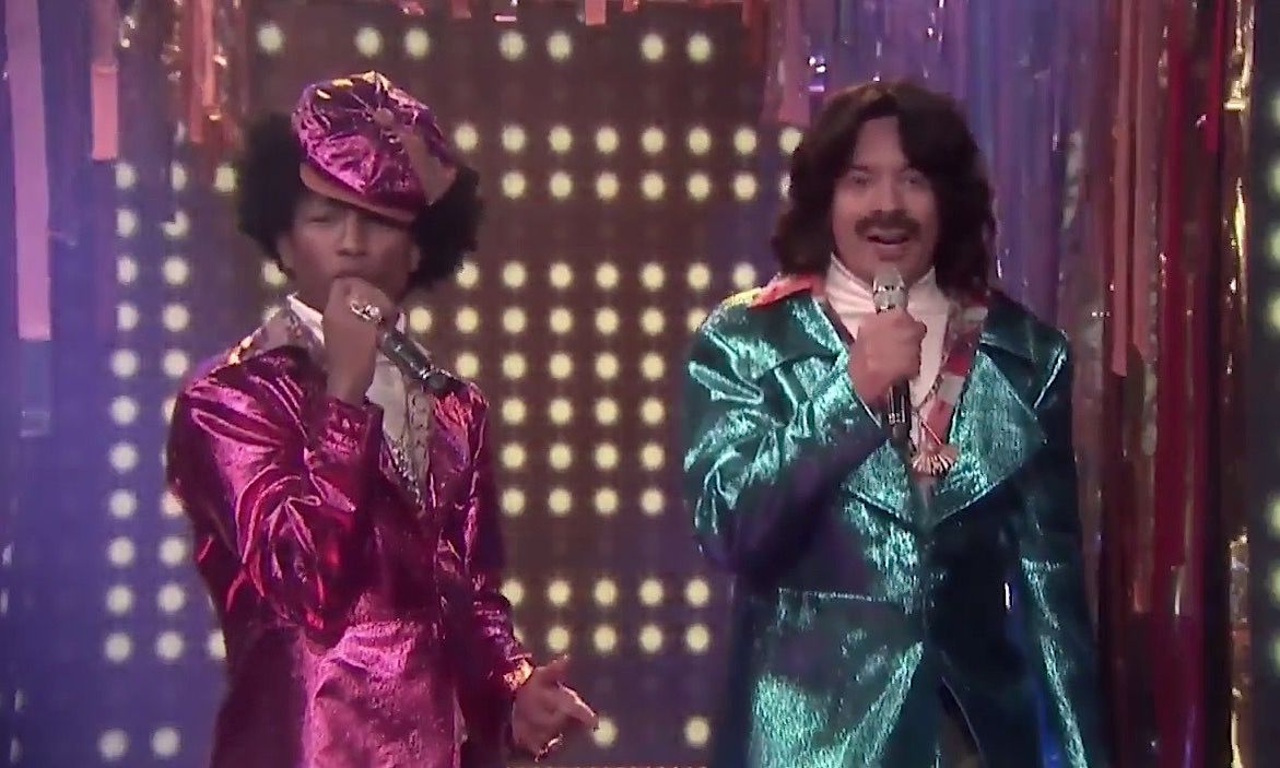 Pharrell Williams and Jimmy Fallon are Afro &amp;amp; Deziak