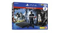 PS4 Slim (500GB) + Horizon Zero Dawn + Uncharted 4 + The Last of Us Remastered | £254.99 on Amazon