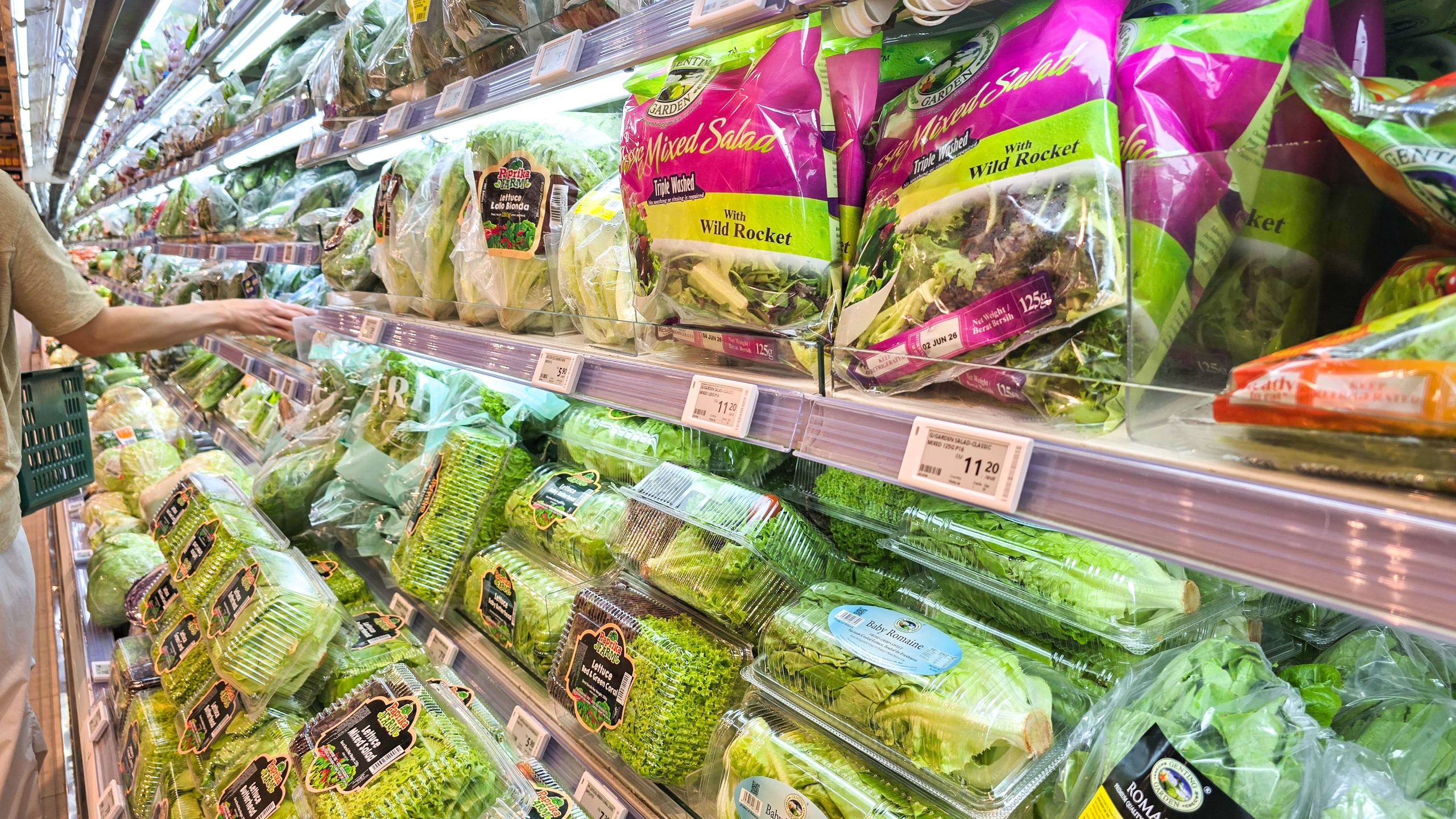 bagged salad