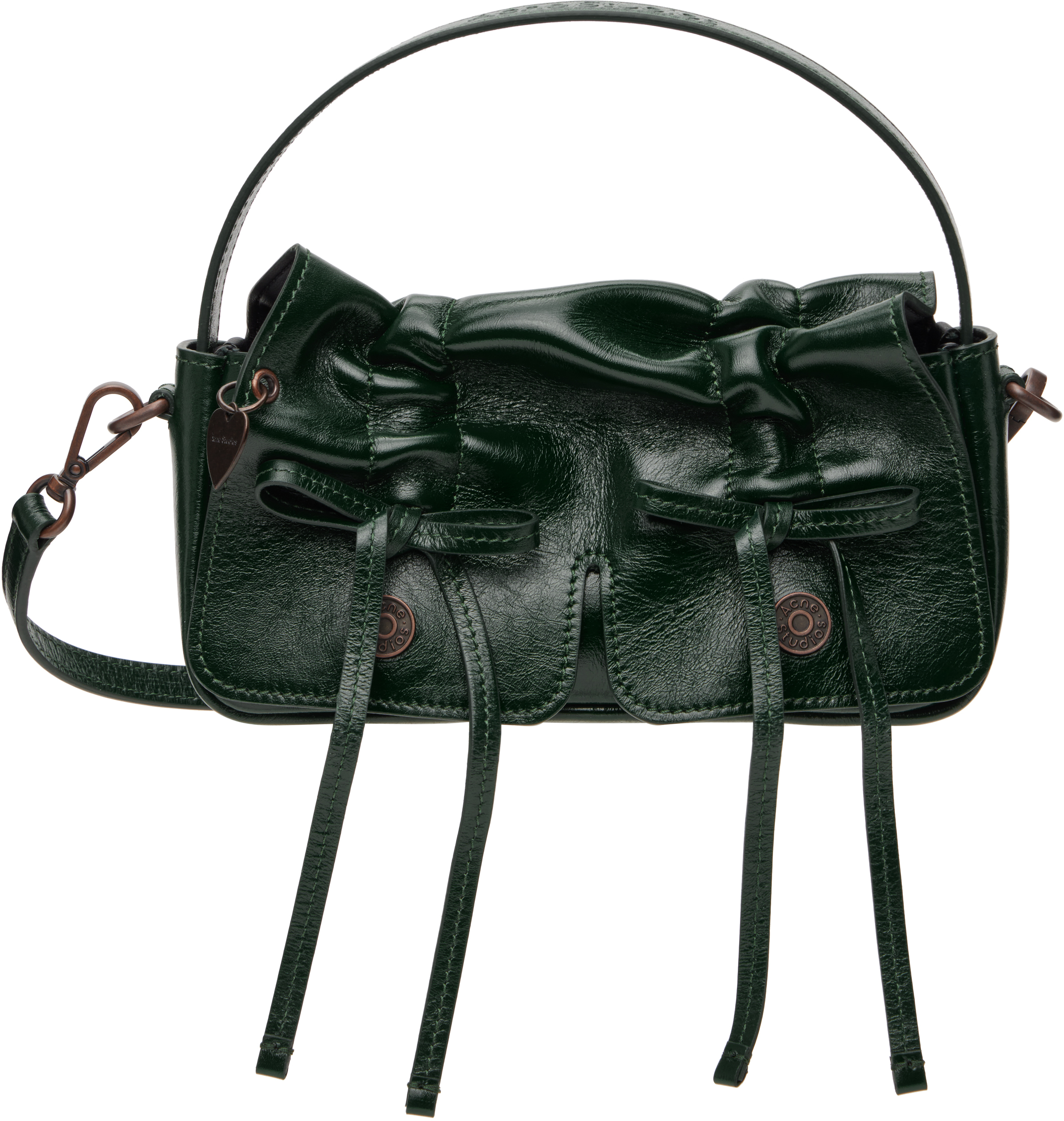 Green Multipocket Micro Bag
