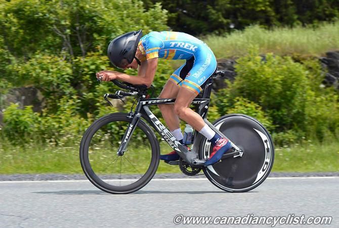 Adam de Vos (Trek Red Truck Racing Team) was on a good ride until a mechanical, finishing 10th