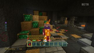 Minecraft Battle Xbox One Beta Screen