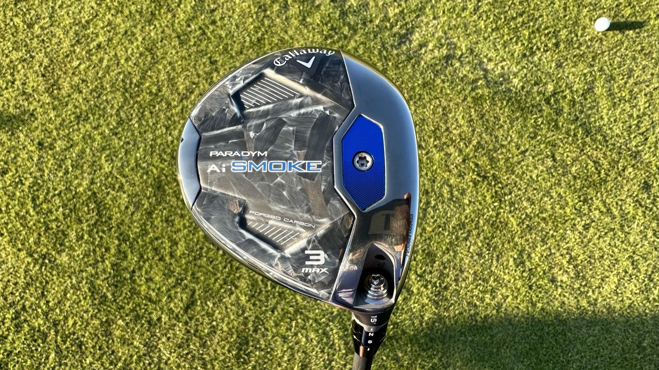 Photo of the Callaway Paradym Ai Smoke Max fairway wood