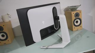 Image of the Alienware 34-inch AW3423DW on a desk.