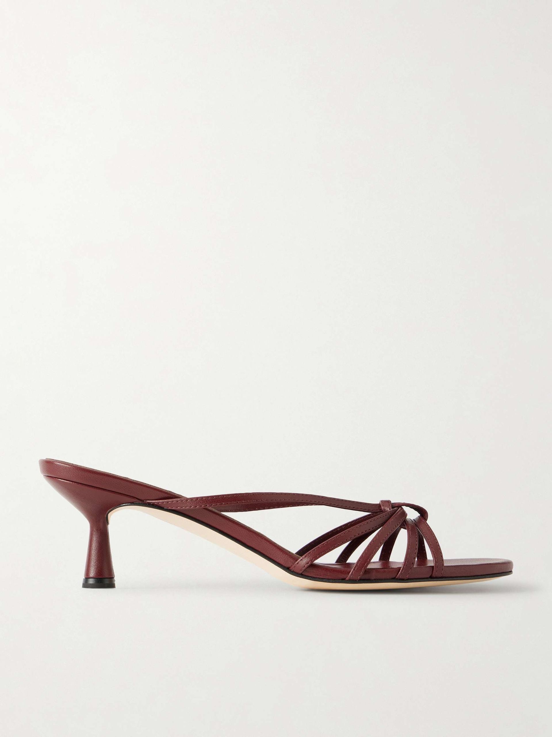 Abby Leather Mules