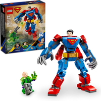 Lego DC Superman Mech vs. Lex Luthor Building Toy