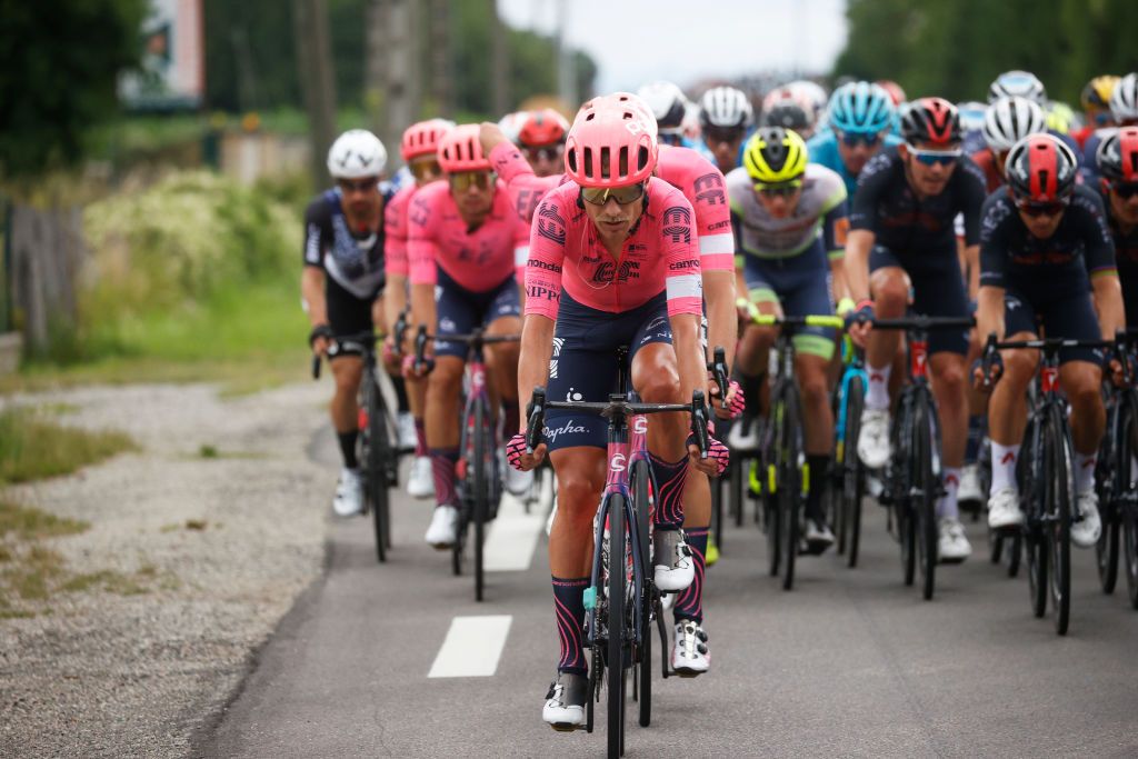 VALENCE FRANCE JULY 06 Magnus Cort of Denmark and Team EF Education Nippo during the 108th Tour de France 2021 Stage 10 a 1907km stage from Albertville to Valence LeTour TDF2021 on July 06 2021 in Valence France Photo by Chris GraythenGetty Images