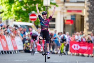 Alice Barnes doubled up winning the time trial and the road race titles in Norwich