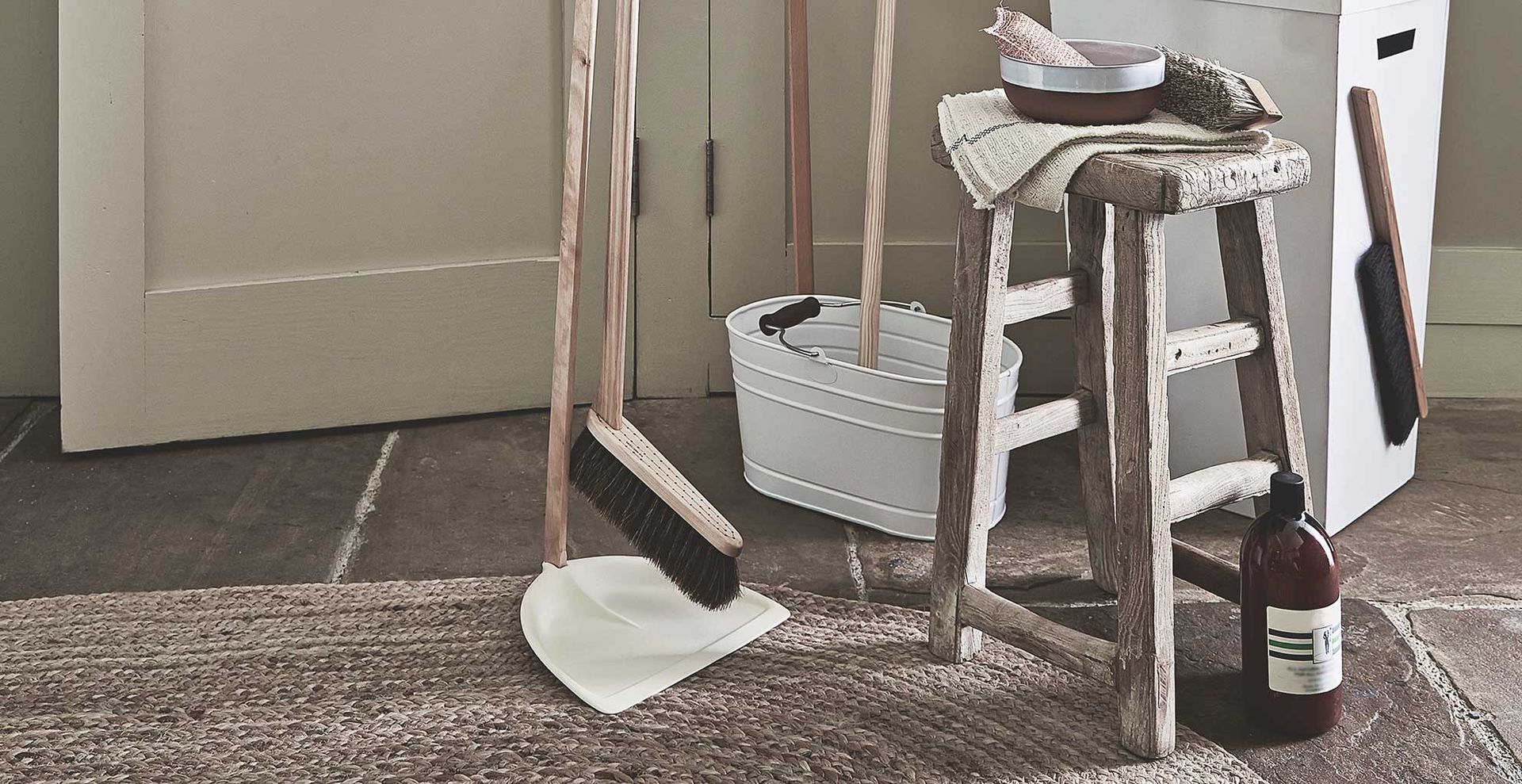 cleaning products used to reduce dust in the home