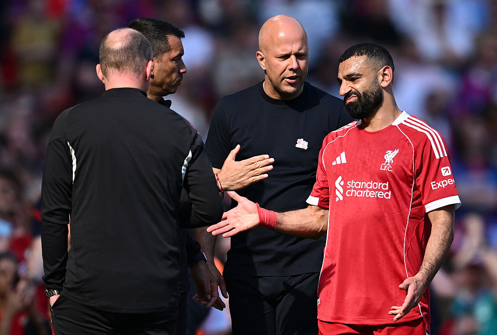 Arne Slot and Mohamed Salah have had their differences