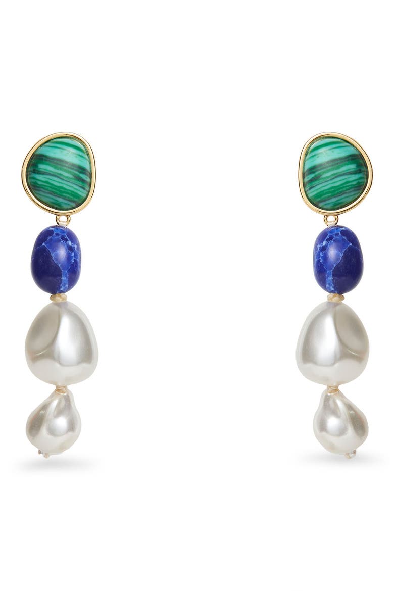 Baroque Drop Earrings