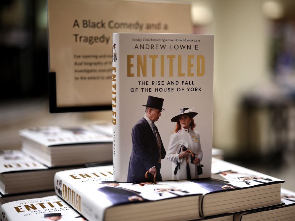 Andrew Lownie's biography of Prince Andrew, Entitled: The Rise and Fall of the House of York