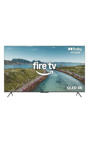  Fire TV 55-inch Omni QLED Series (newest Model), 4k Ultra HD Smart TV