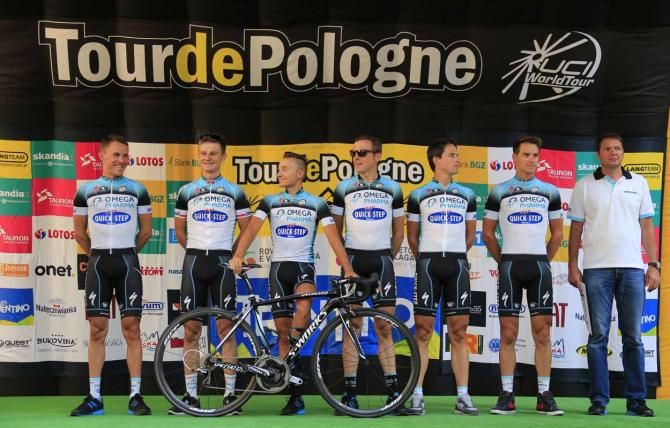 Omega Pharma-Quick Step on stage