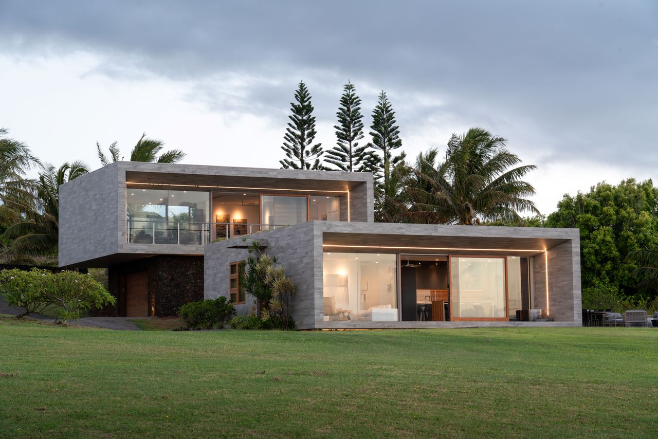 A modern home for sale in Hawaii.
