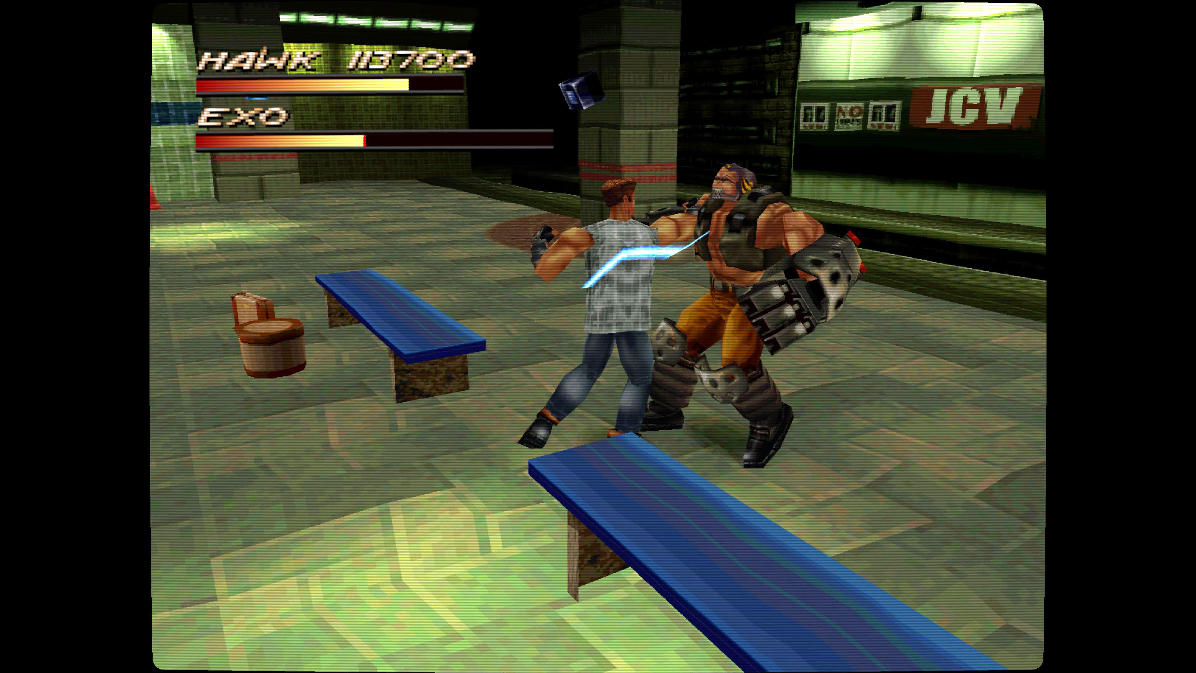 Personajes poligonales 3D en videojuegos de PS1