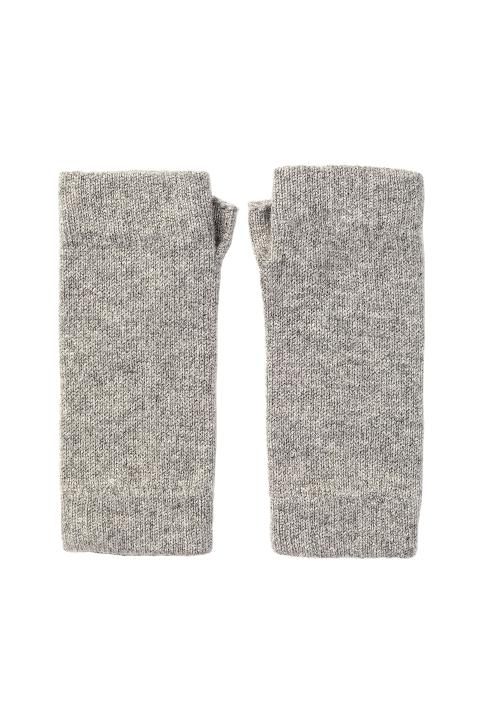 Light Grey Cashmere Wrist Warmers