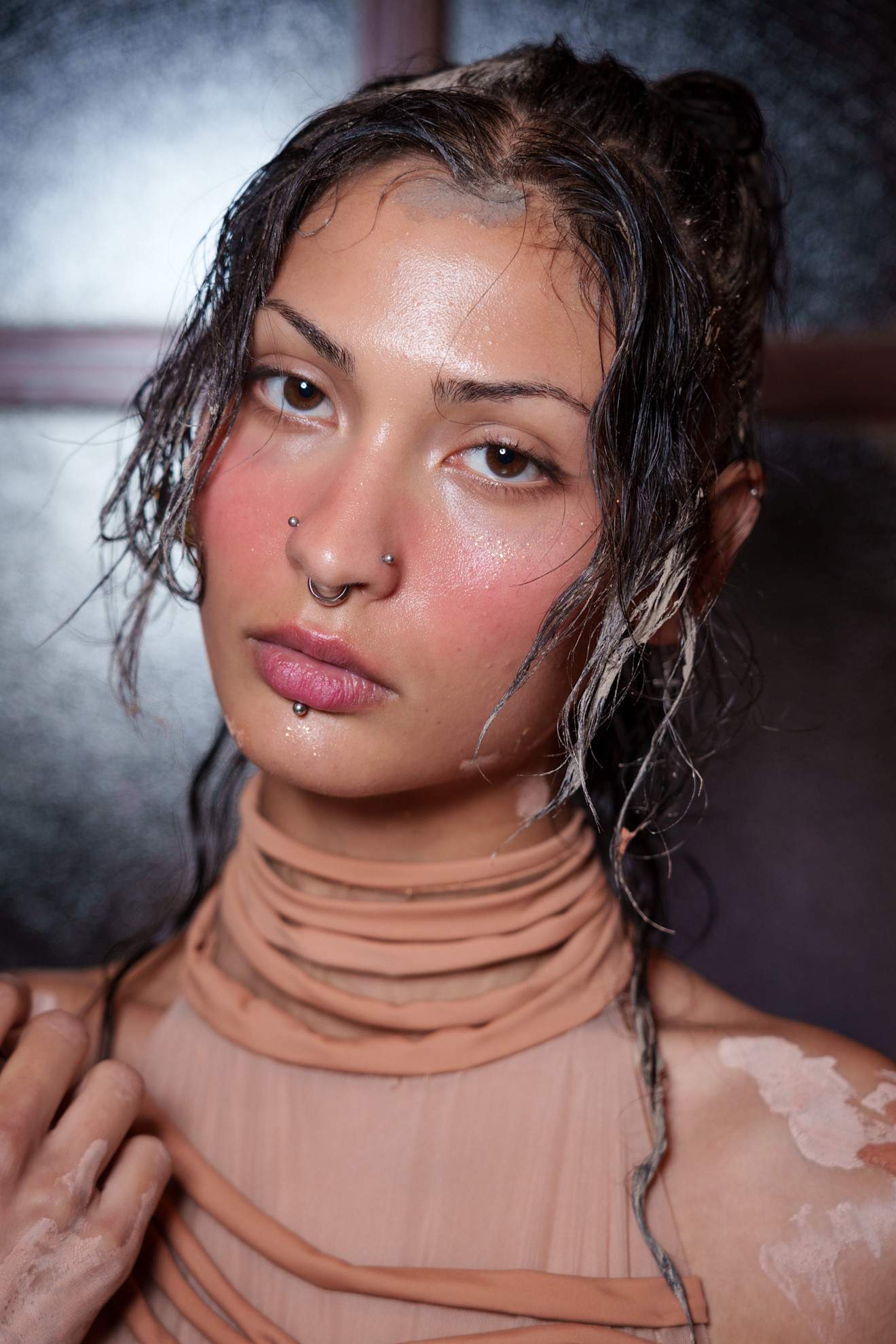 Dip Petsa Spring/Summer 2026 London Fashion Week beauty look
