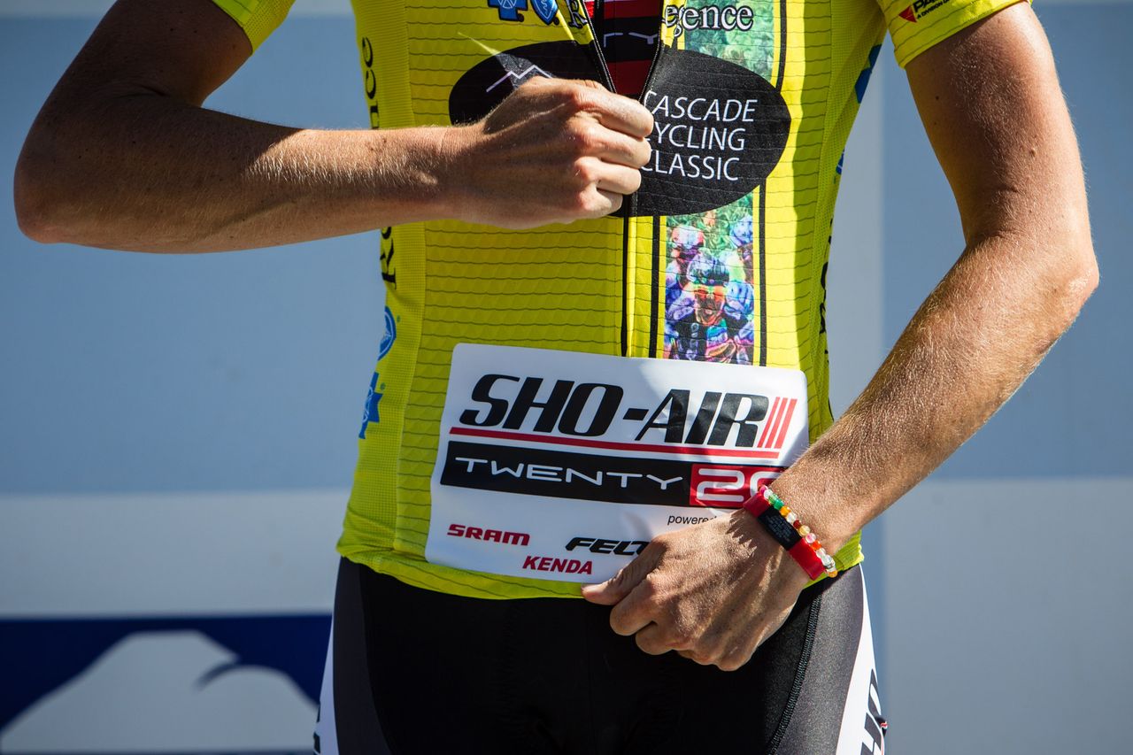 Allie Dragoo (Twenty20) takes home the leaders jersey for another day