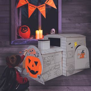 Create Your Own Terror Train is one of our best Halloween decorations