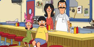 The Belcher family in _Bob's Burgers._