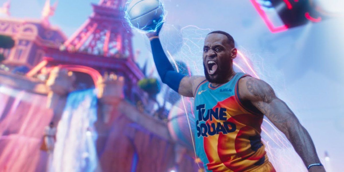 Lebron James in Space Jam: A New Legacy