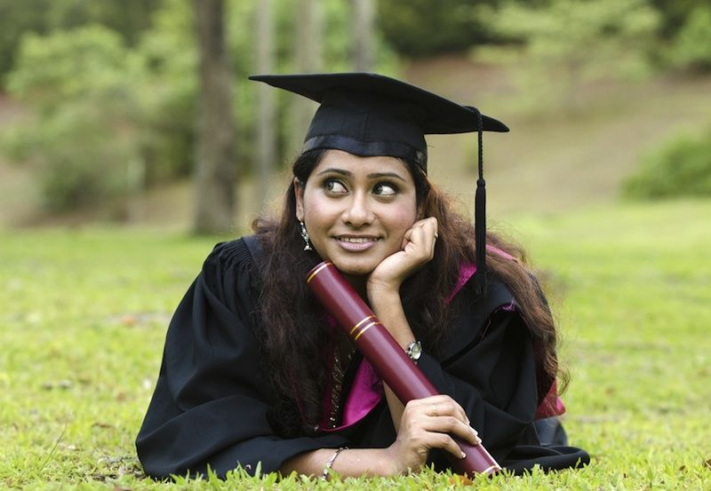 Graduate thinking about future