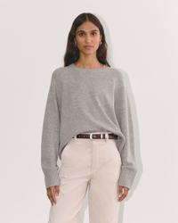 Everlane The Boxy Crew in Cashmere