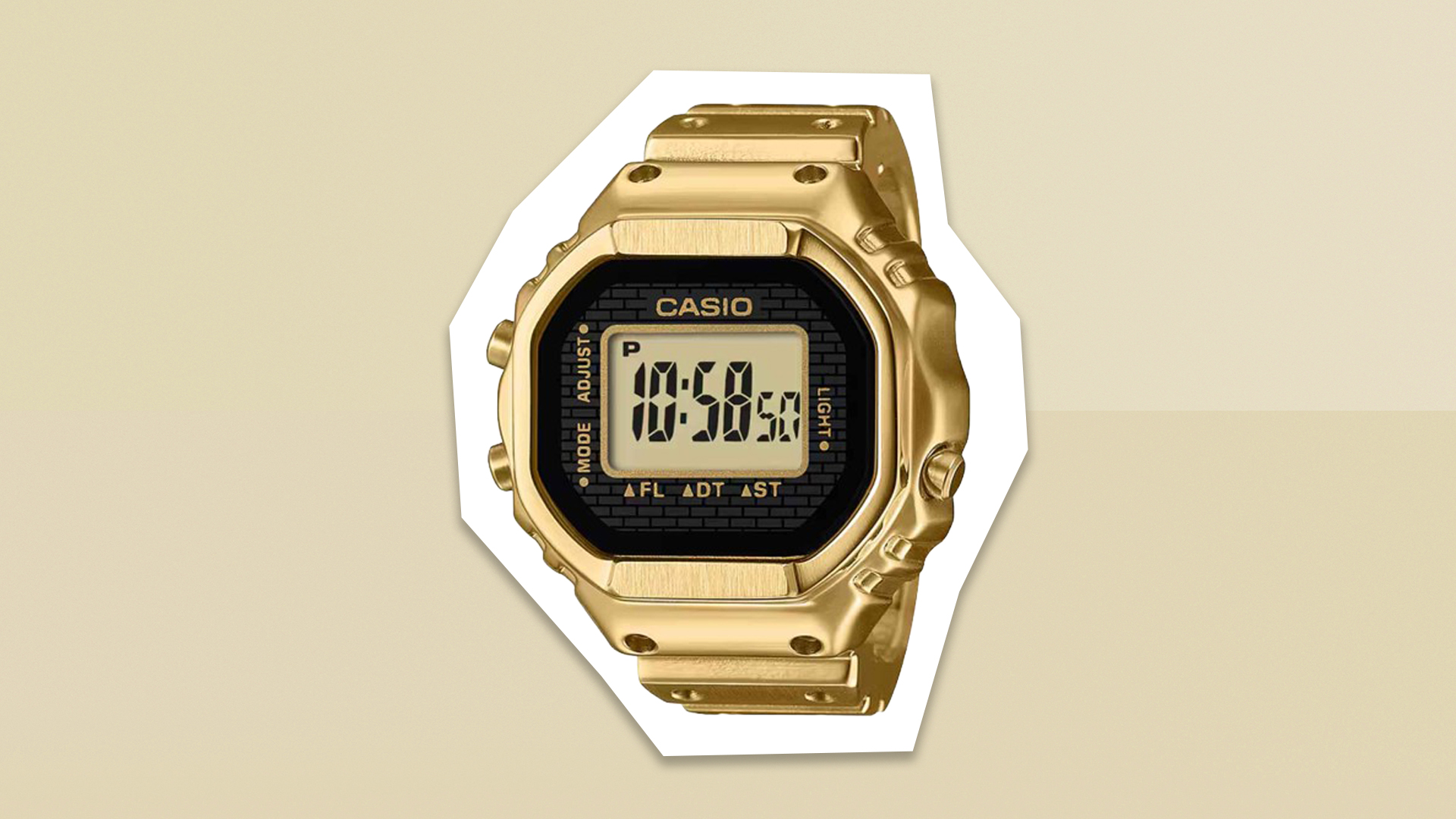 Casio 50th Anniversary Ring Watch CRW-001G-9