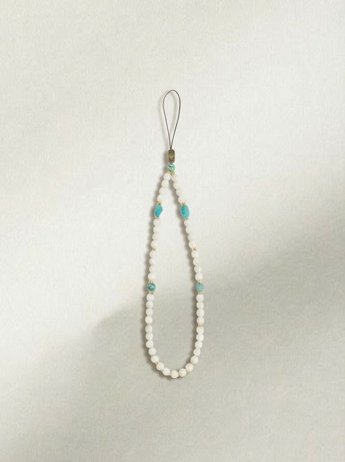 Turquoise Phone Charm