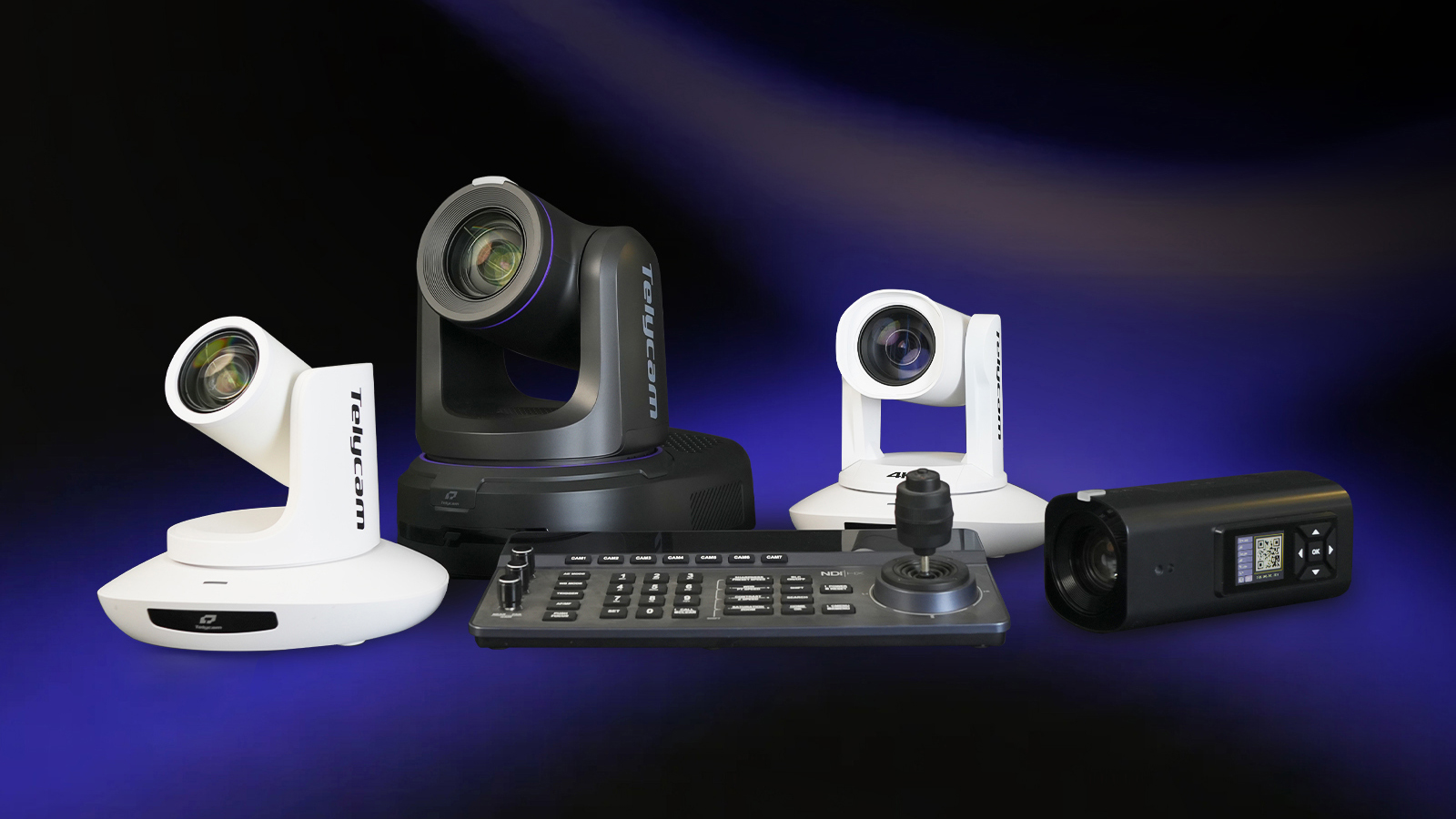 The Telycam PTZ lineup.